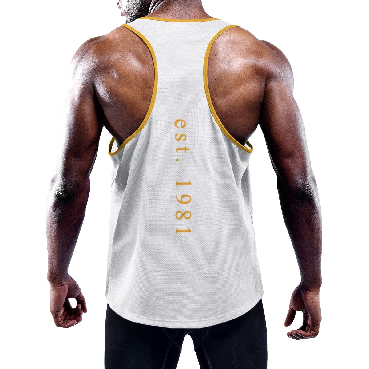 Connected Collection Men's Slim Y-Back Muscle Tank Top