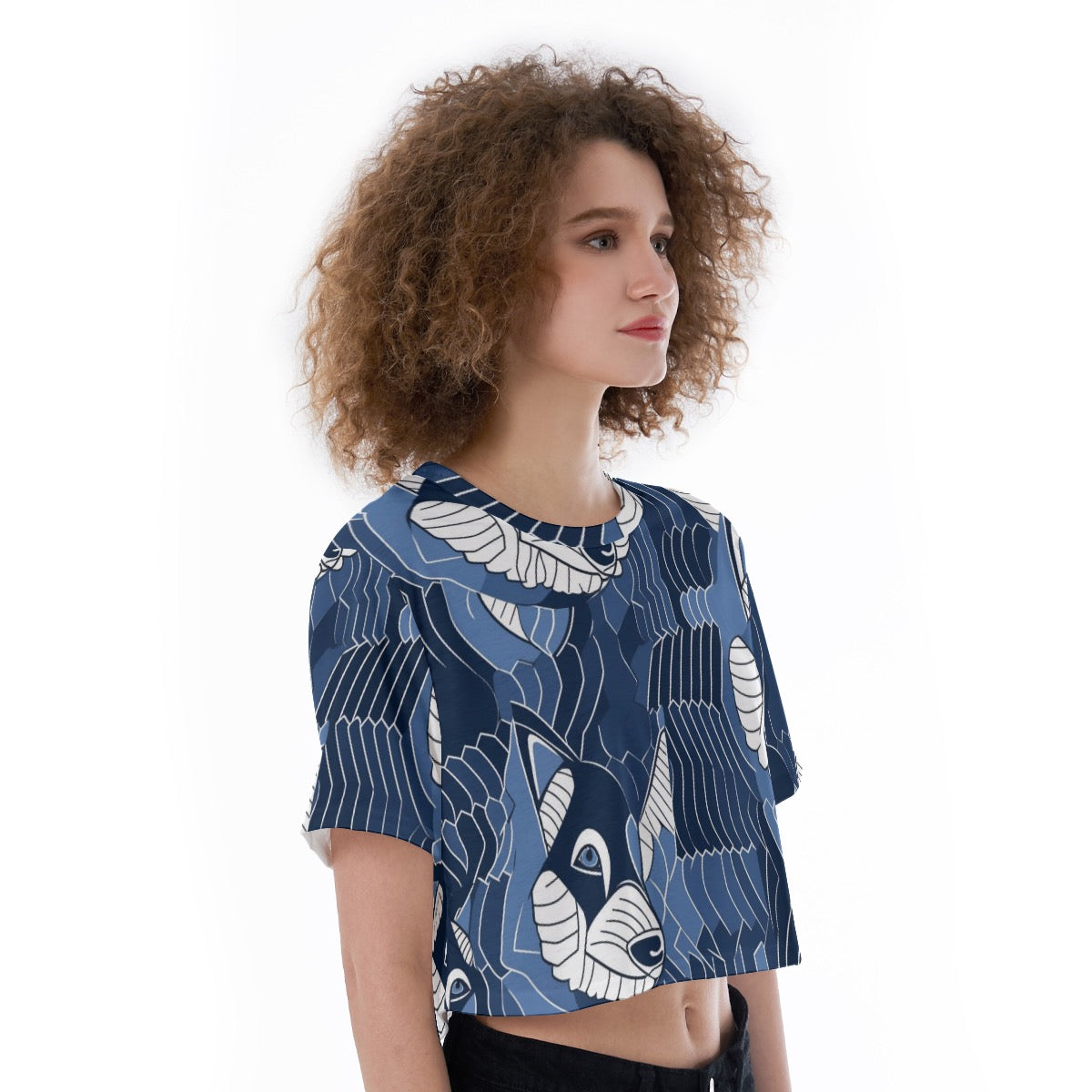 She Wolf Collection Cropped T-Shirt