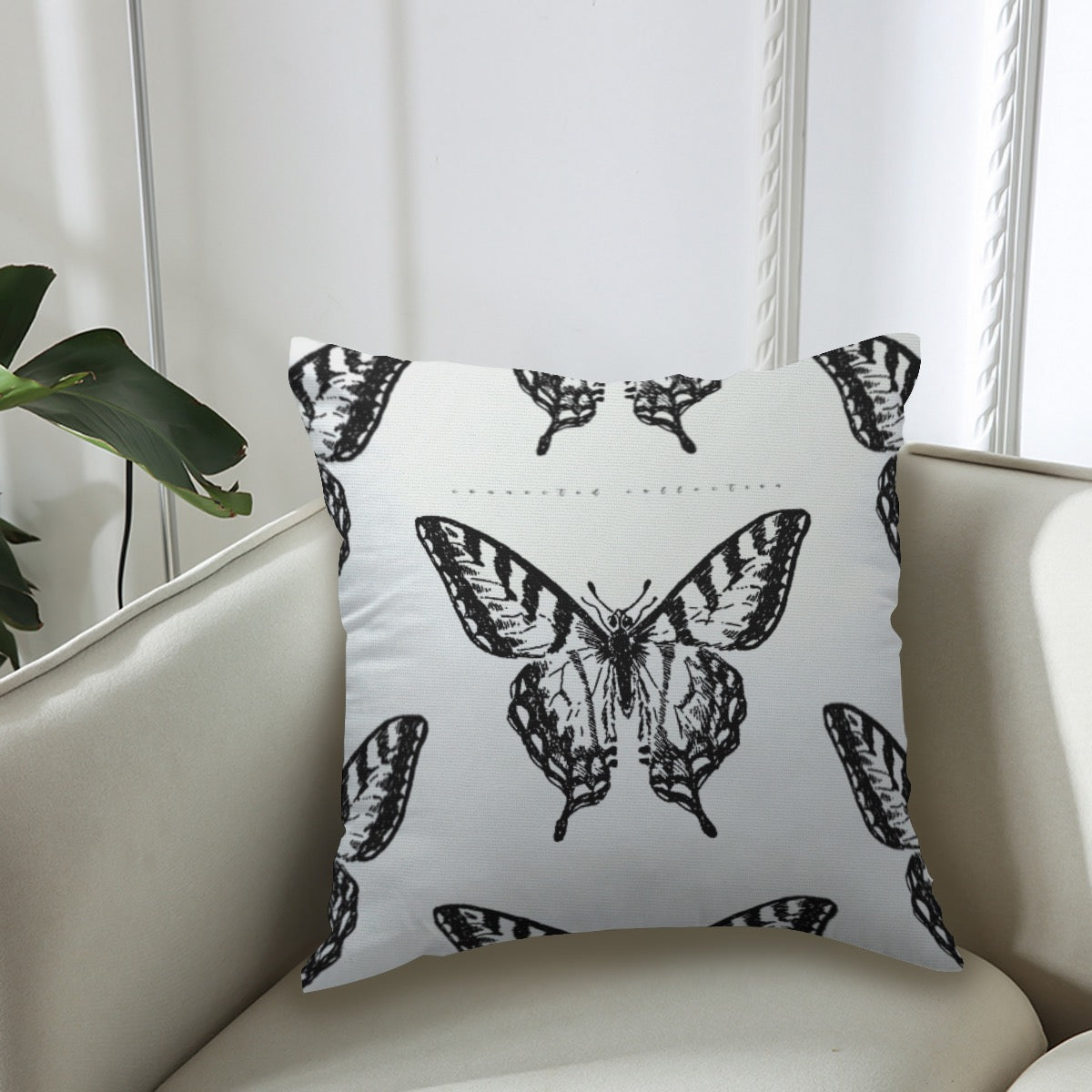 Butterfly Collection Couch Pillowcase