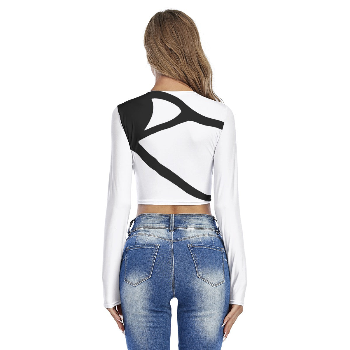 Protected Collection Women's Round Neck Crop Top T-Shirt