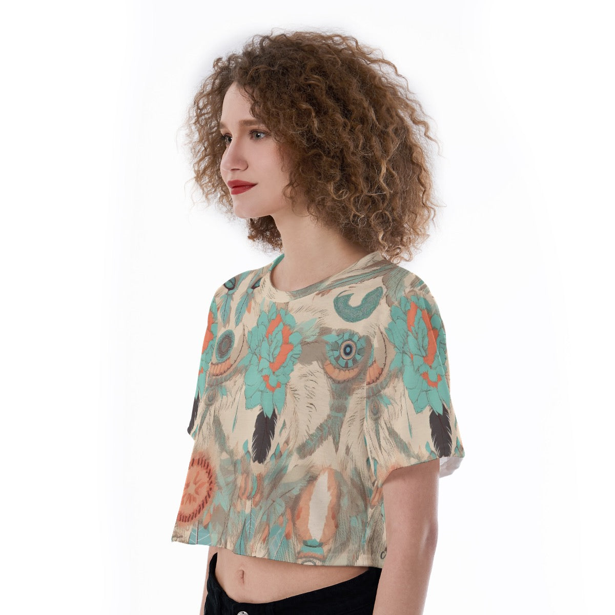 She Wolf Collection Cropped T-Shirt