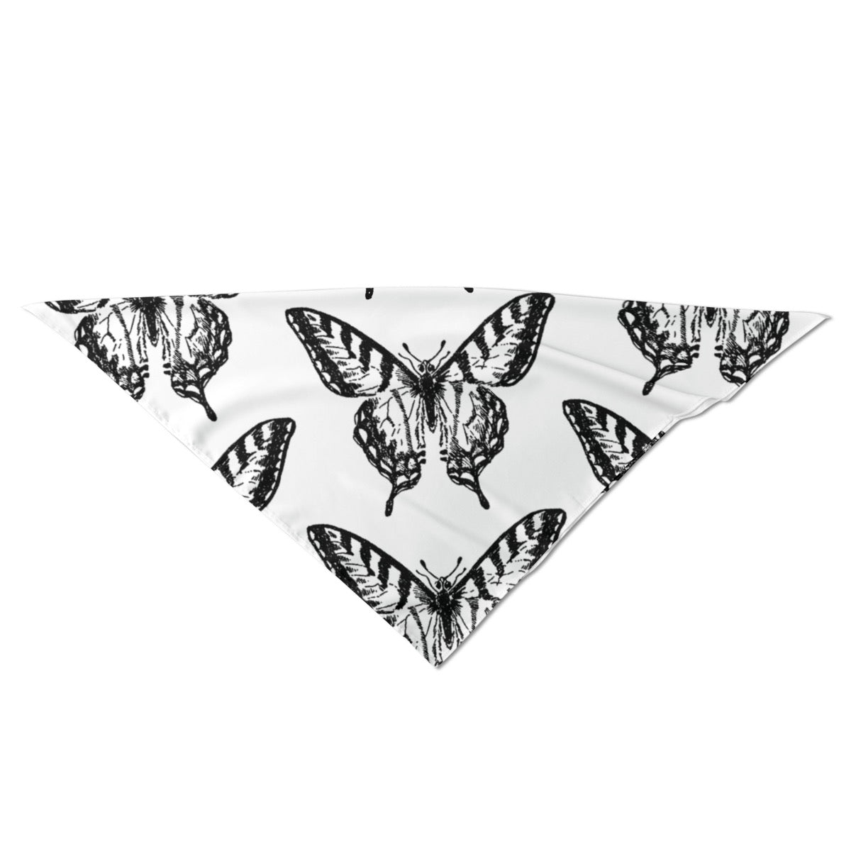 Butterfly Collection Unisex Silk Bandana