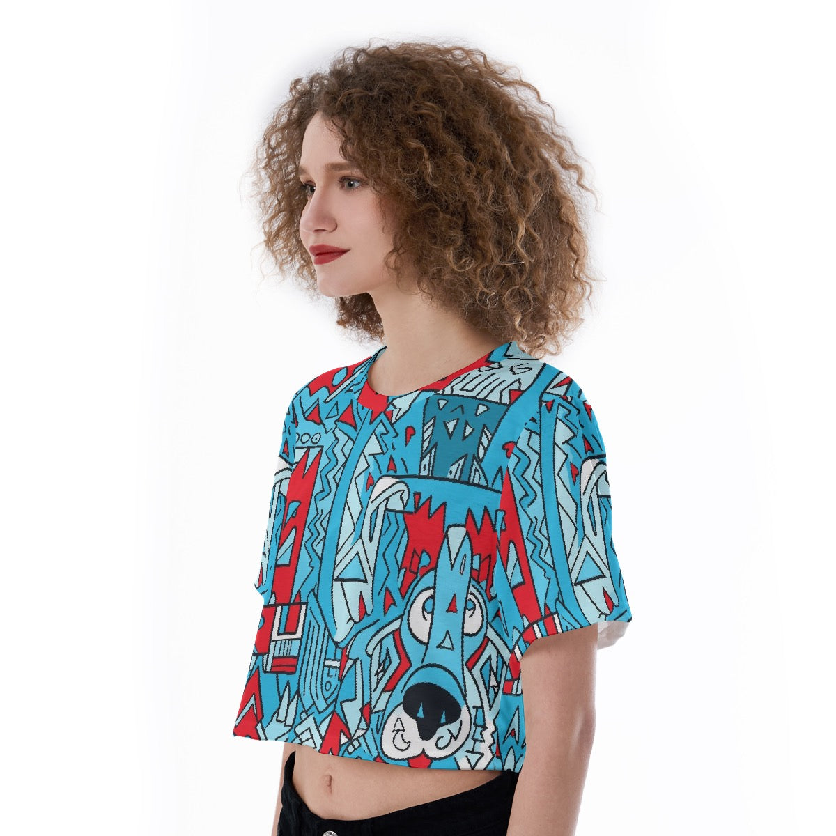 She Wolf Collection Cropped T-Shirt