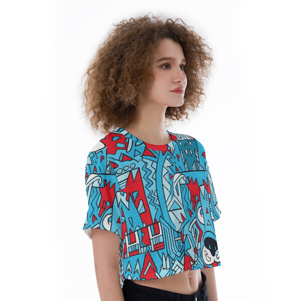 She Wolf Collection Cropped T-Shirt