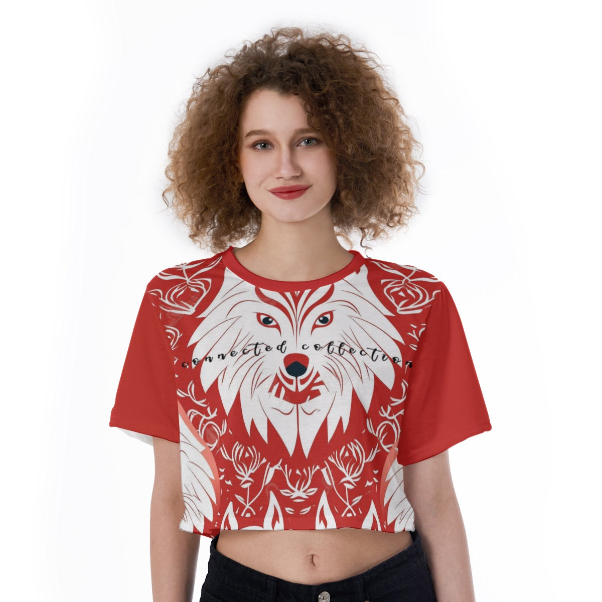 She Wolf Collection Cropped T-Shirt