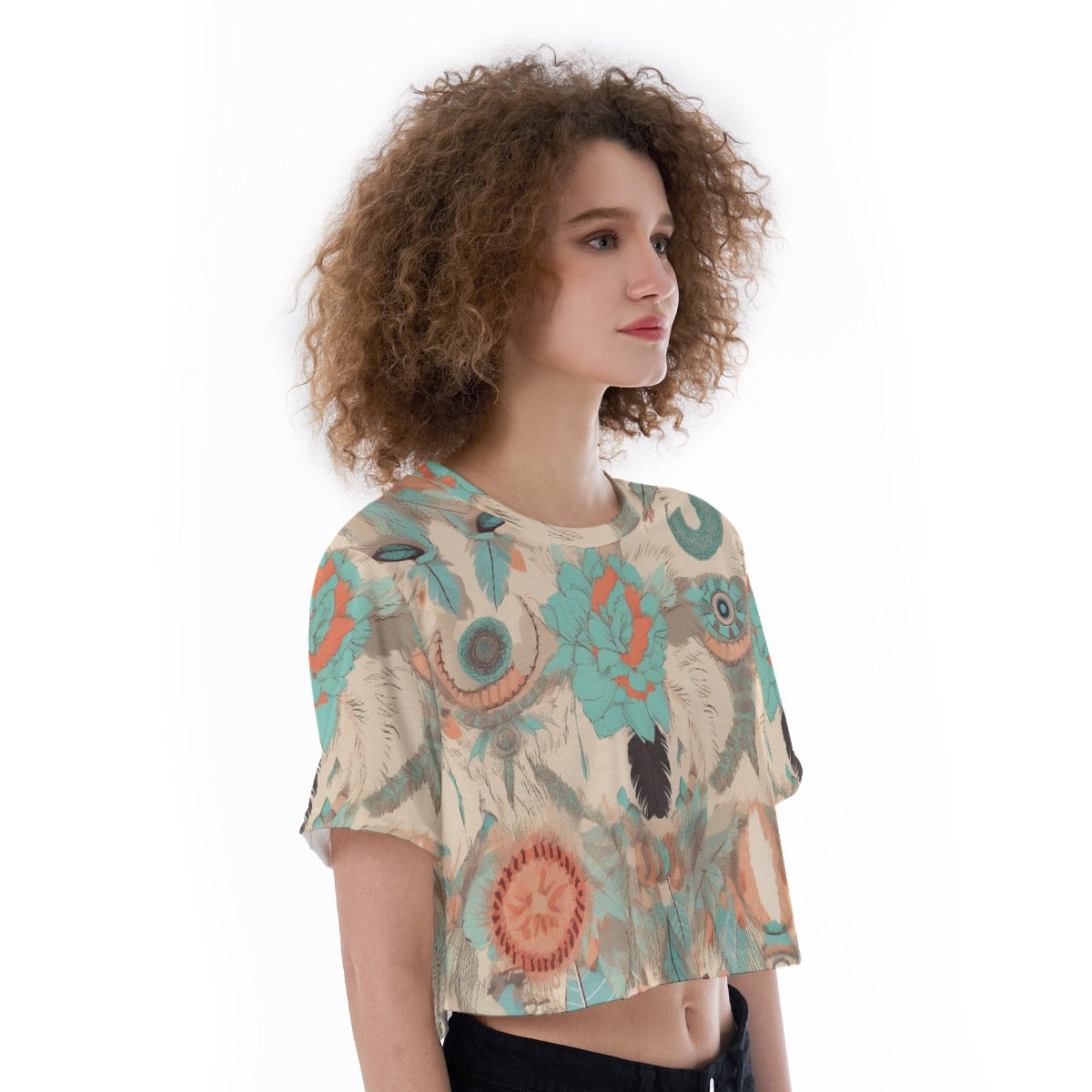 She Wolf Collection Cropped T-Shirt