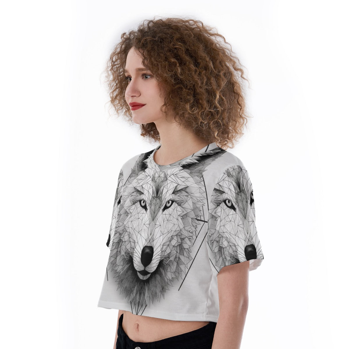 She Wolf Collection Cropped T-Shirt