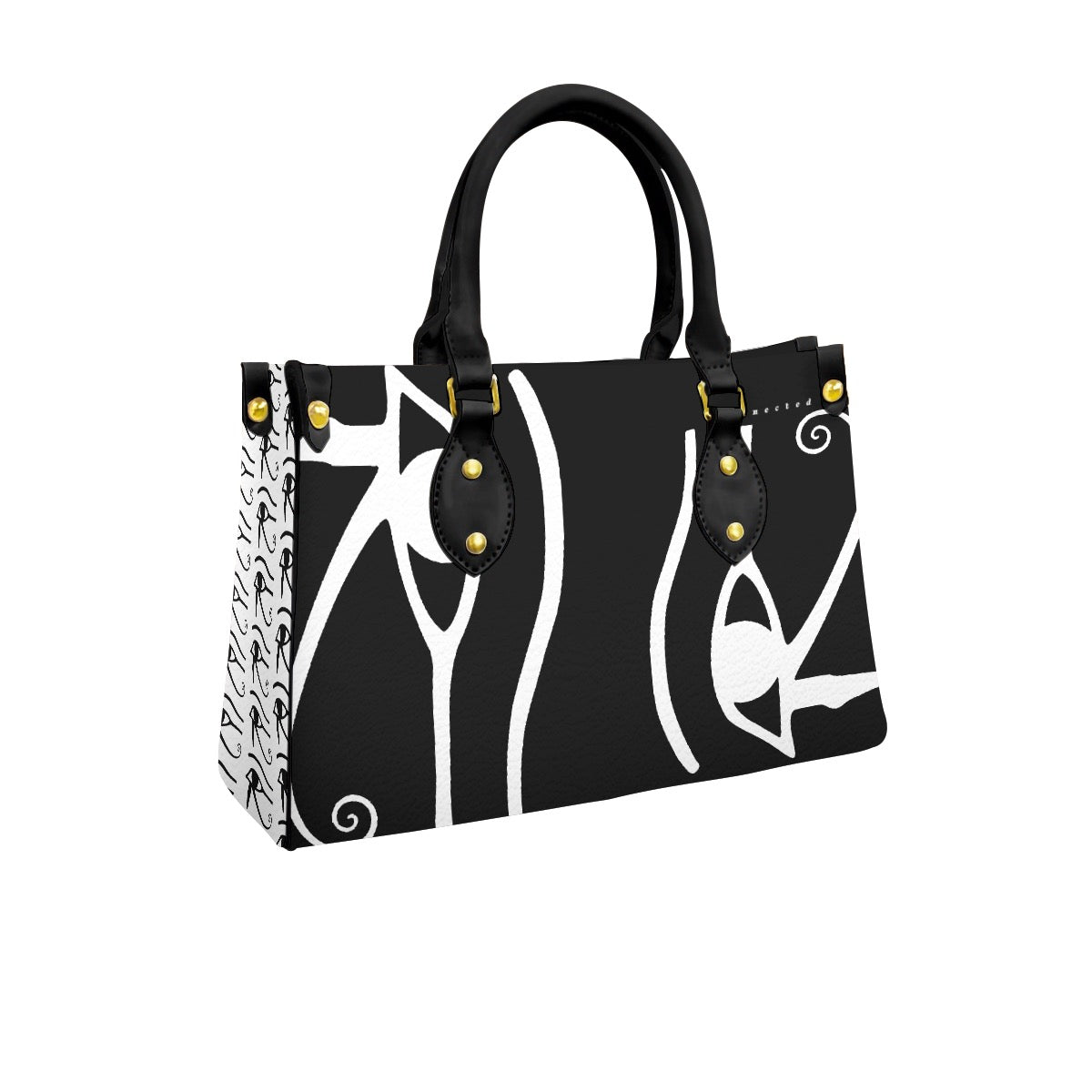 Protected Collection Women's Tote Bag With Black Handle