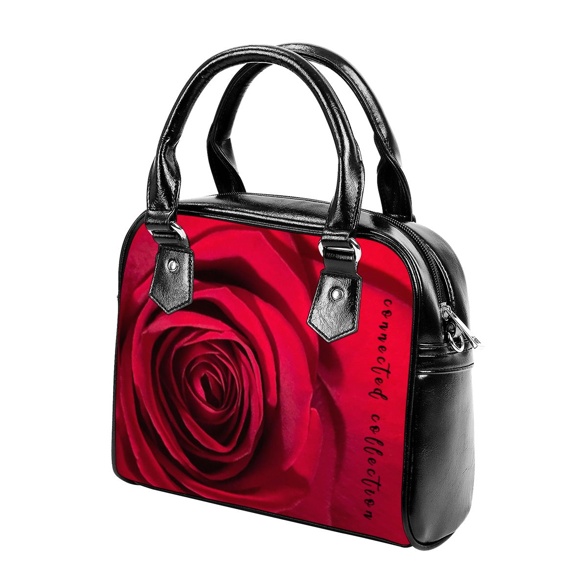 Coming Up Roses Handbag With Single Shoulder Strap