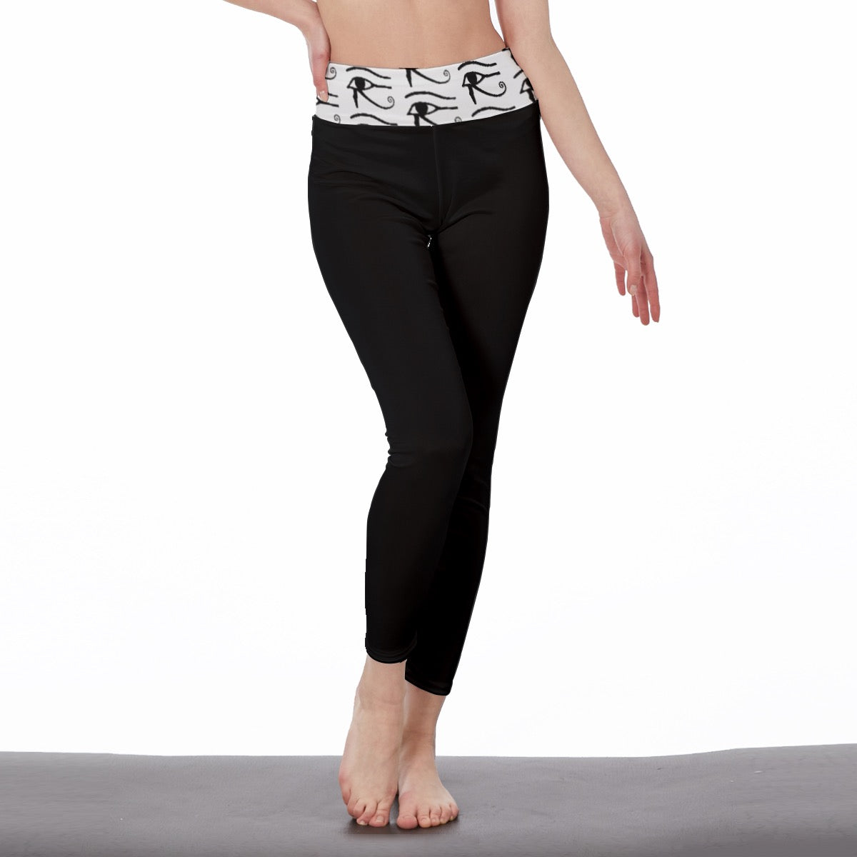 Protected Collection Women's High Waist Leggings | Side Stitch Closure