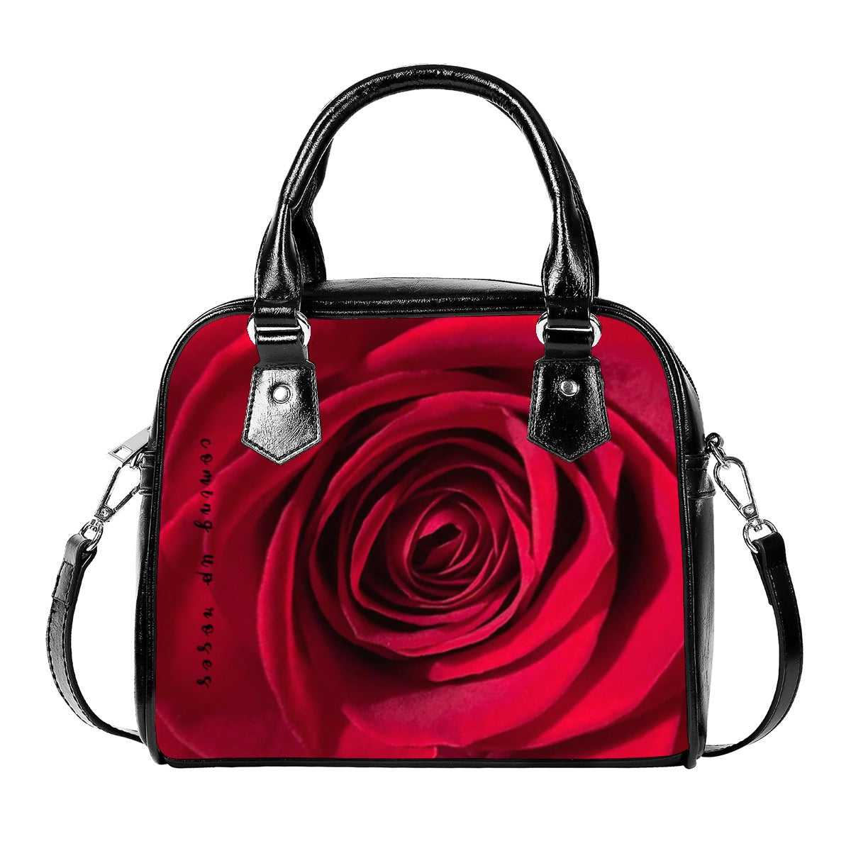 Coming Up Roses Handbag With Single Shoulder Strap