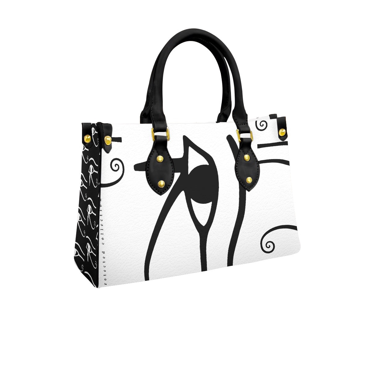Protected Collection Women's Tote Bag With Black Handle