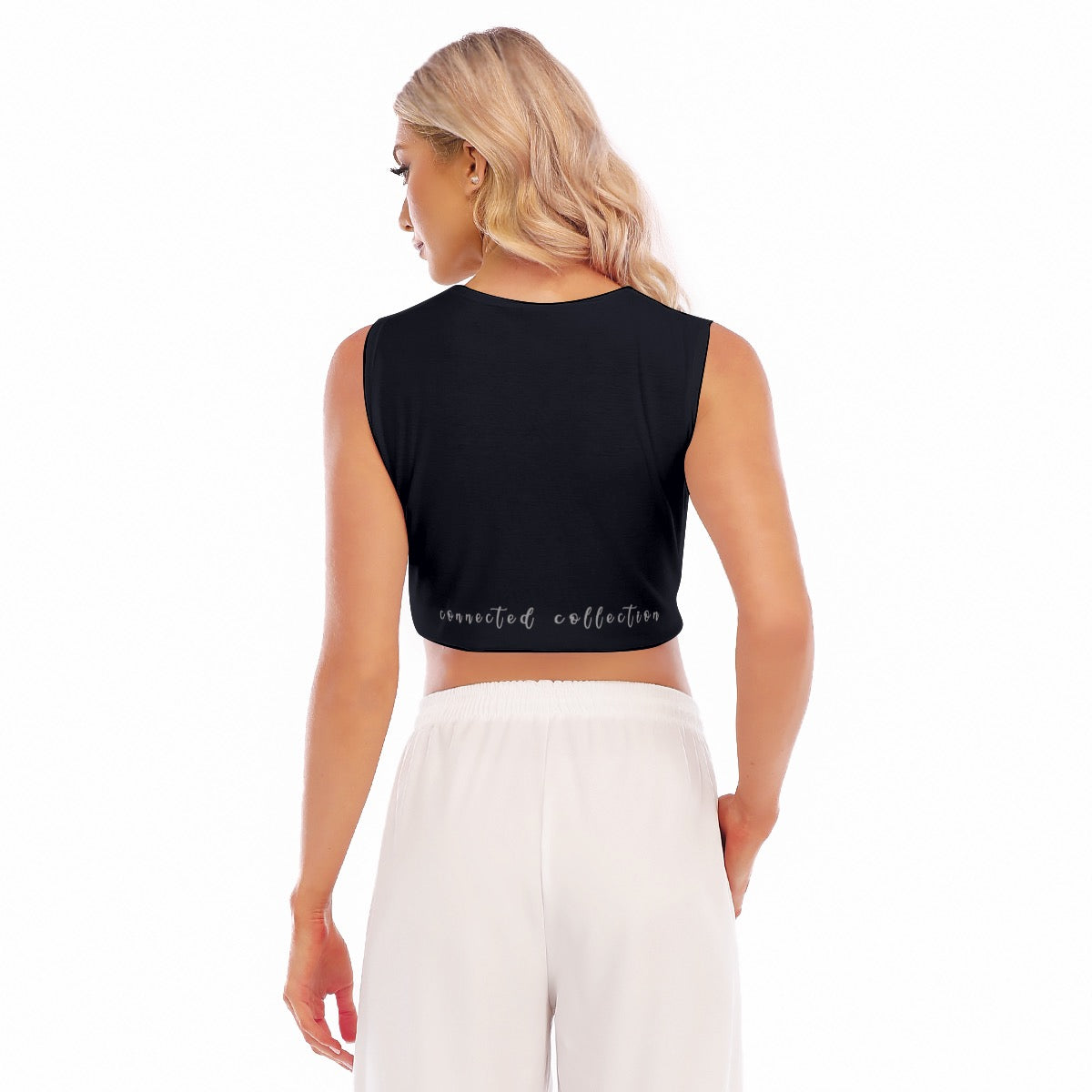 She Wolf Collection Women's Sleeveless Cropped Top