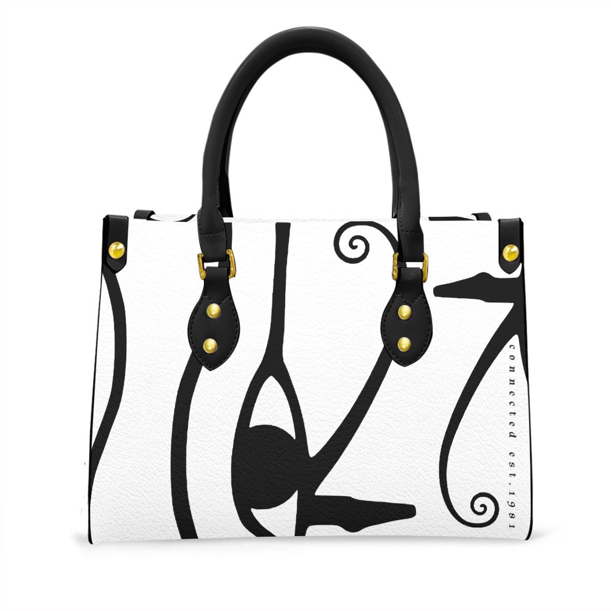 Protected Collection Women's Tote Bag With Black Handle