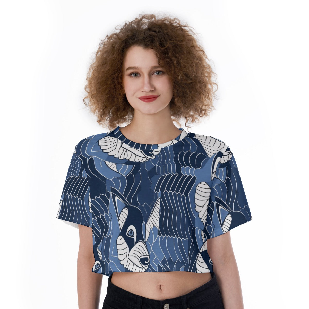 She Wolf Collection Cropped T-Shirt