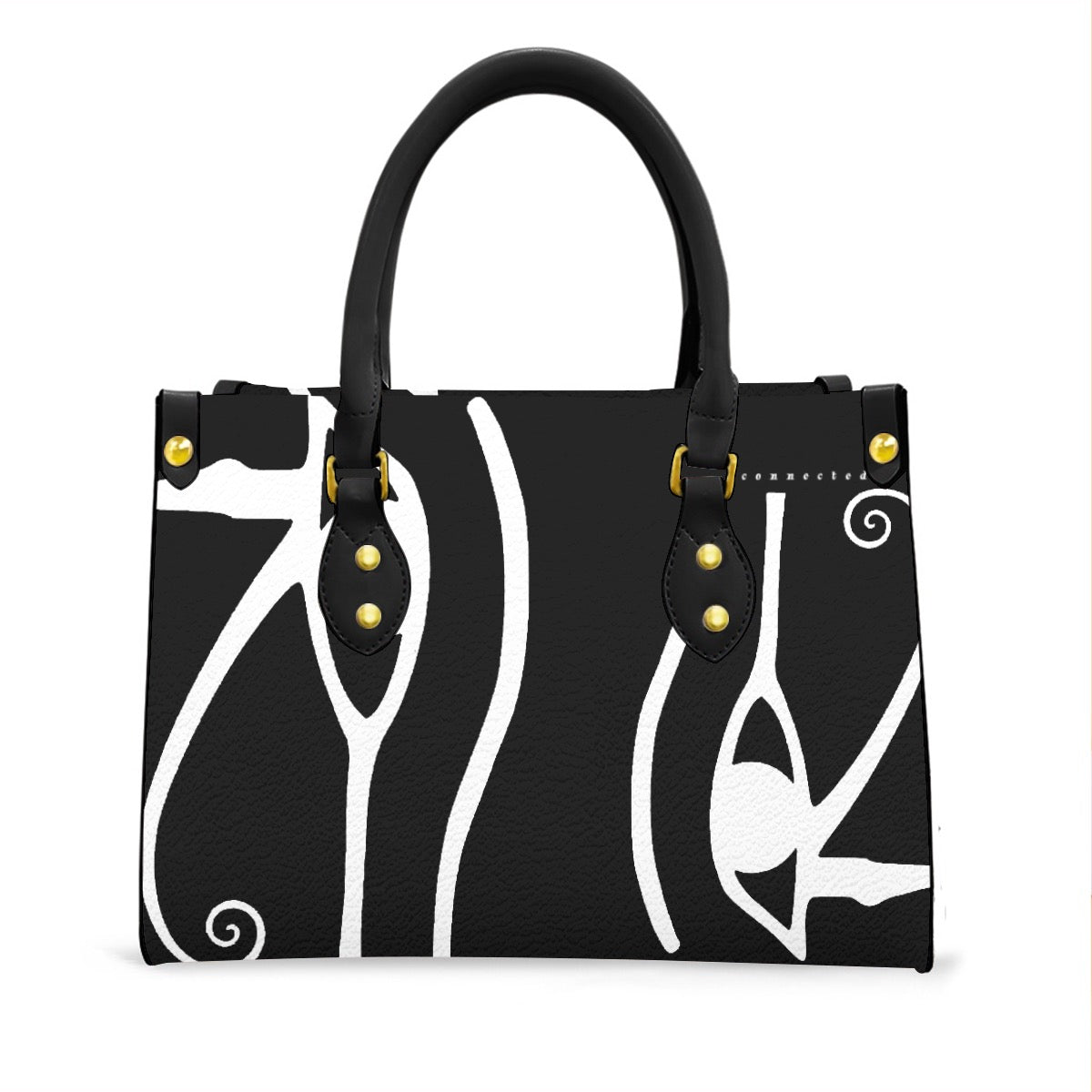 Protected Collection Women's Tote Bag With Black Handle