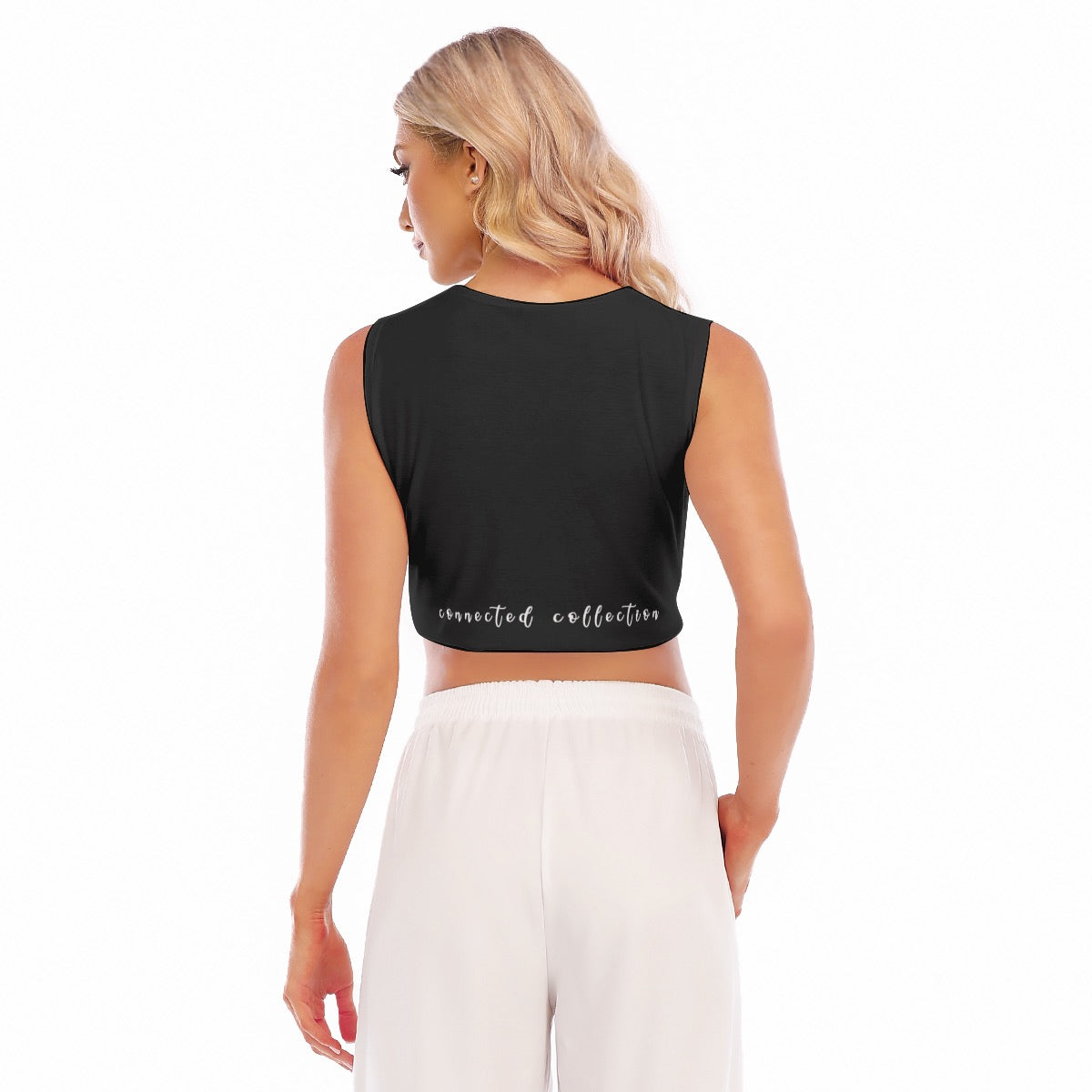 She Wolf Collection Women's Sleeveless Cropped Top