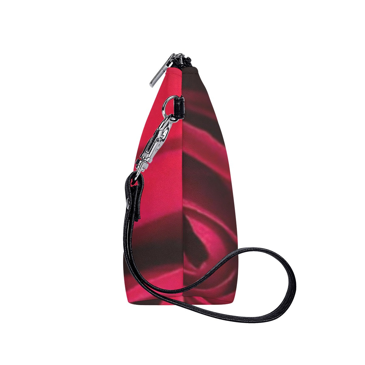 Coming Up Roses Cosmetic Bag With Black Handle