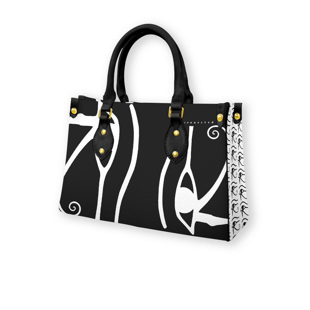 Protected Collection Women's Tote Bag With Black Handle