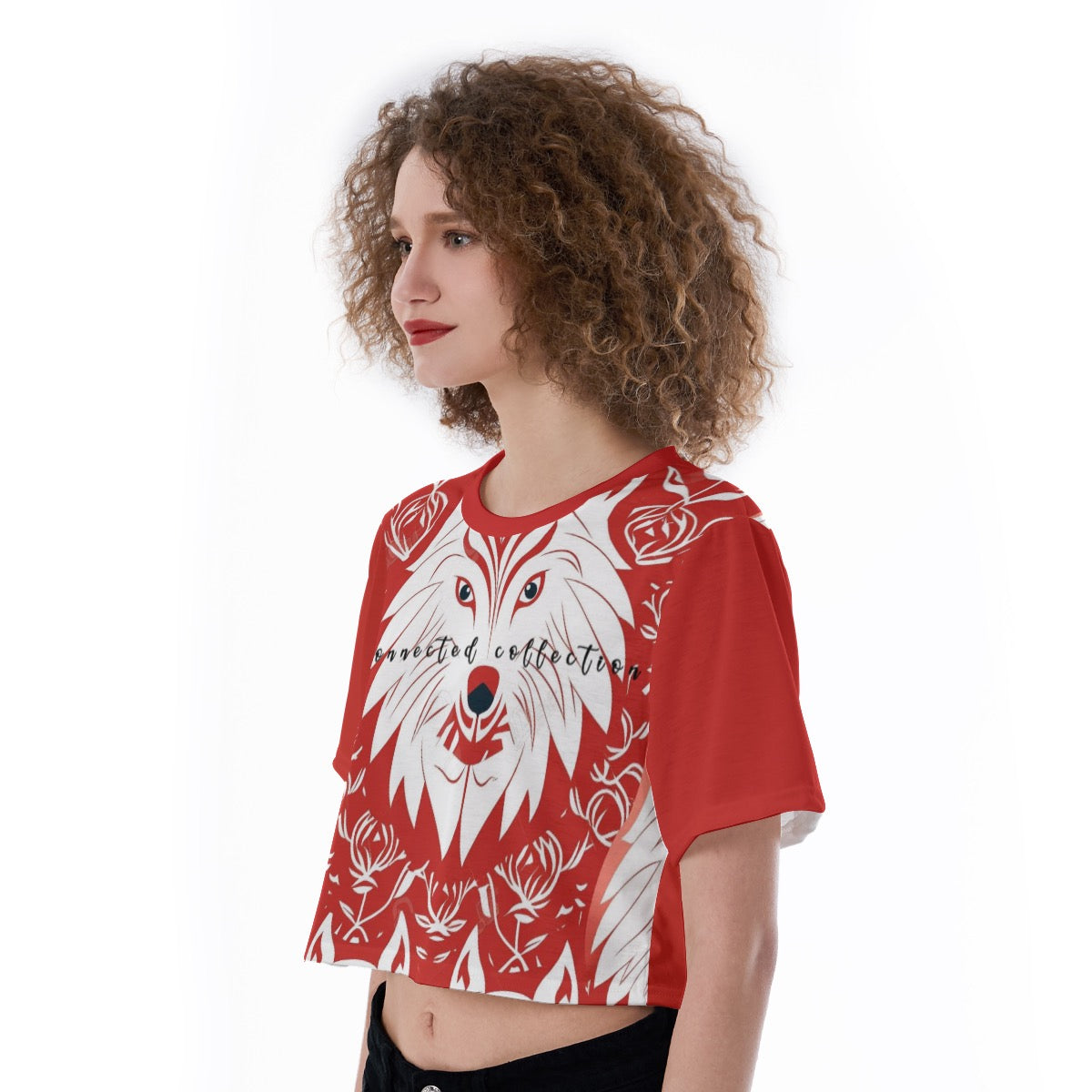 She Wolf Collection Cropped T-Shirt