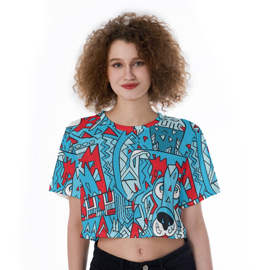 She Wolf Collection Cropped T-Shirt
